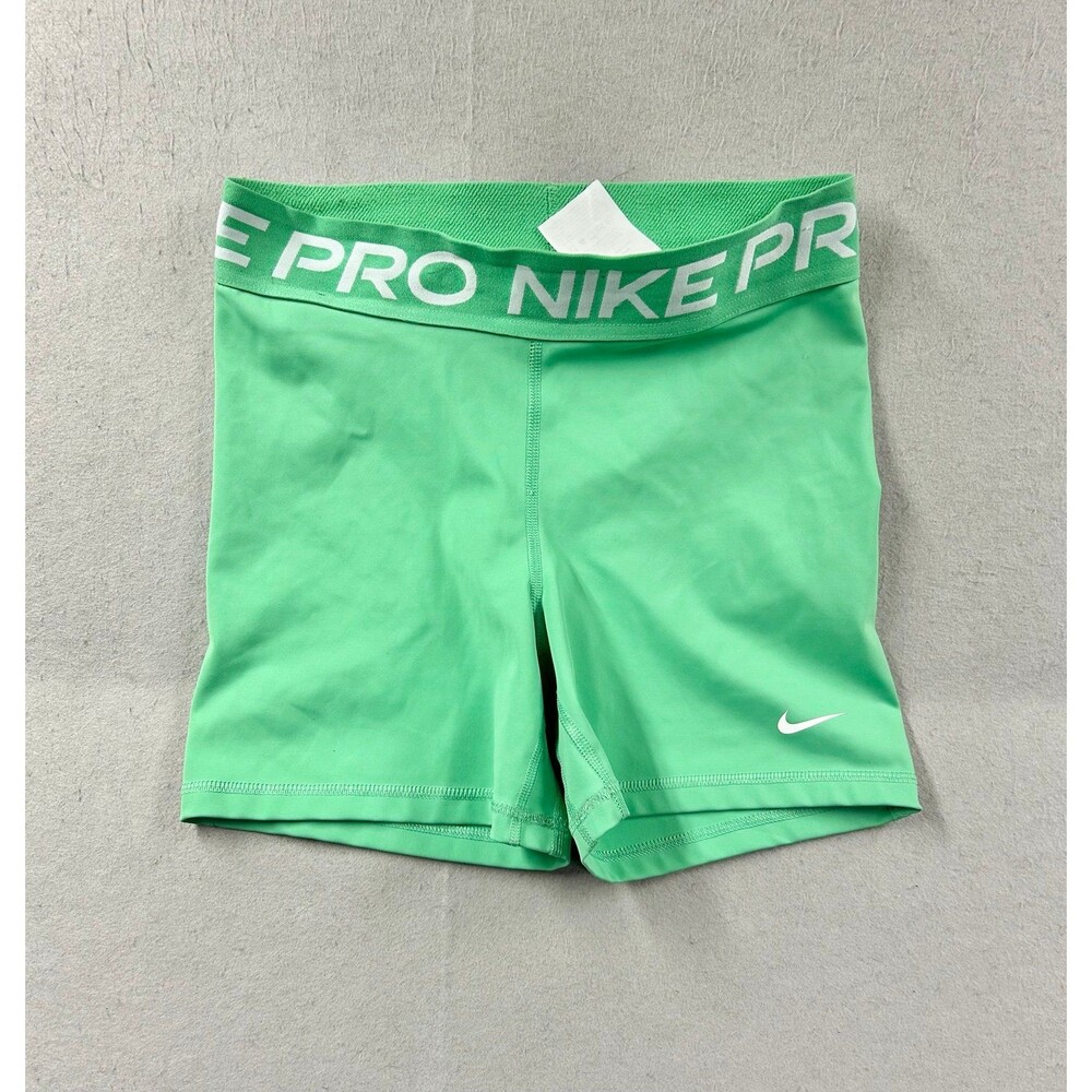 Nike Pro Women’s Green Shorts 4.5” inseam